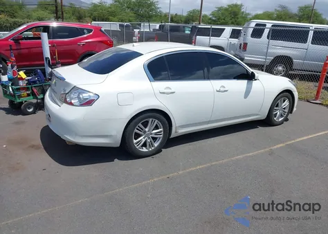 2012 Infiniti G25 Journey z USA, uszkodzony, nr VIN JN1DV6AP4CM812502